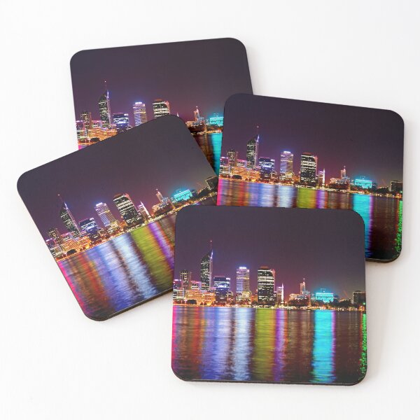 Item preview, Perth - Western Australia Cityscape over the Swan River designed and sold by Adam Gormley.