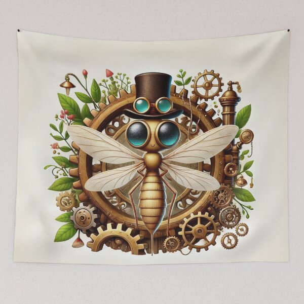 Item preview, Steampunk Mayfly designed and sold by Sillytoe.