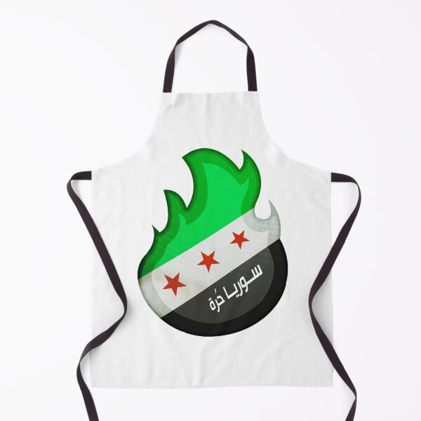 Item preview, Syrian flag flame designed and sold by Mo5tar.