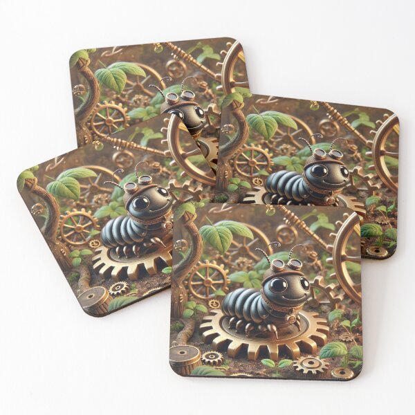 Item preview, Steampunk Mealworm Beetle designed and sold by Sillytoe.