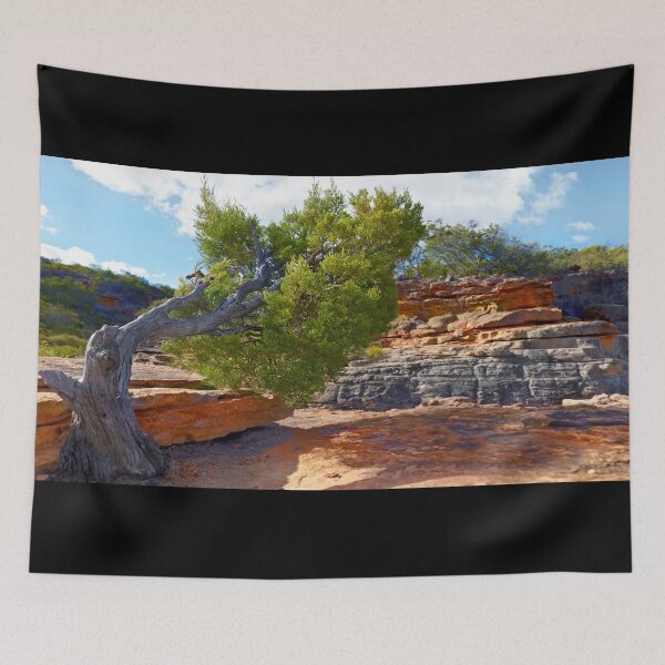 Item preview, Kalbarri - National Park Western Australia Z Bend Red Rock designed and sold by Adam Gormley.