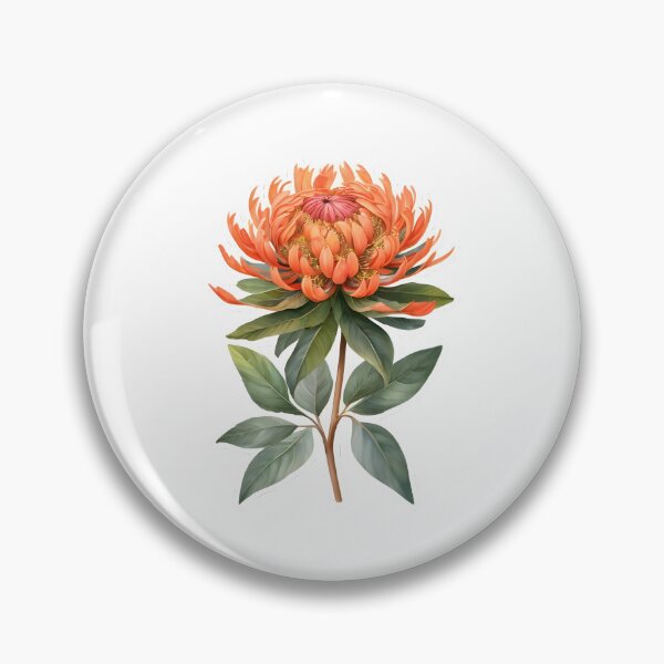 Item preview, Orange Waratah designed and sold by HOMETOWN86.