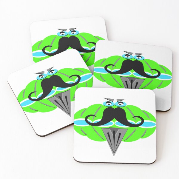 Item preview, Mr Mustachio TBC Race Ready in Kawasaki Green  designed and sold by Piss Take .