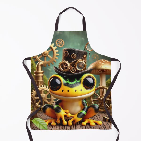 Item preview, Steampunk Mantella Frog designed and sold by Sillytoe.