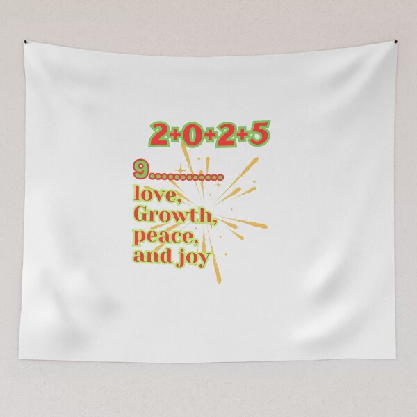 Item preview, New year 2025 with numerology  designed and sold by MahantArt.
