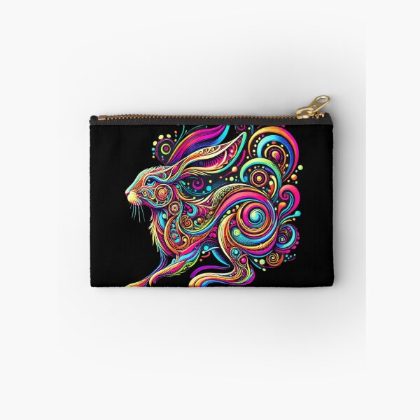 Item preview, Neon Swirl Rabbit designed and sold by becauseturkey.