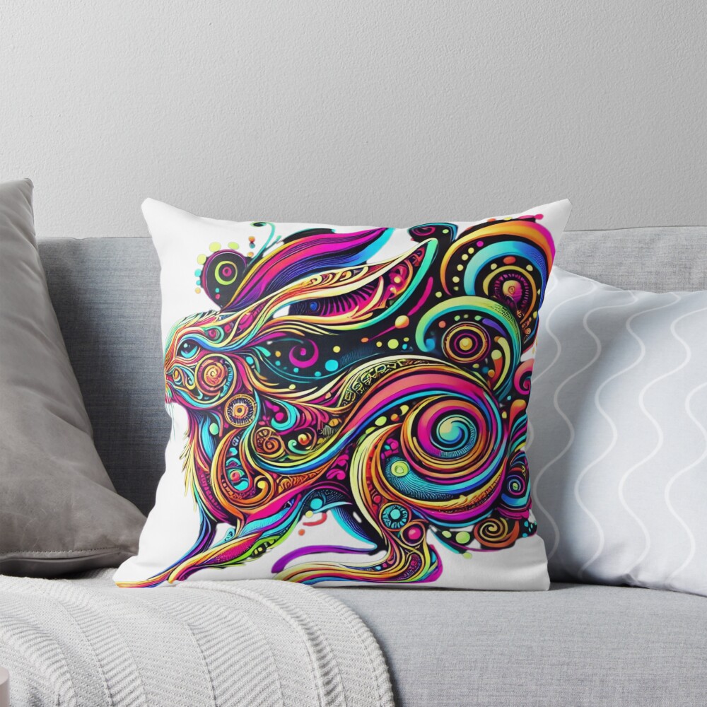 Item preview, Throw Pillow designed and sold by becauseturkey.