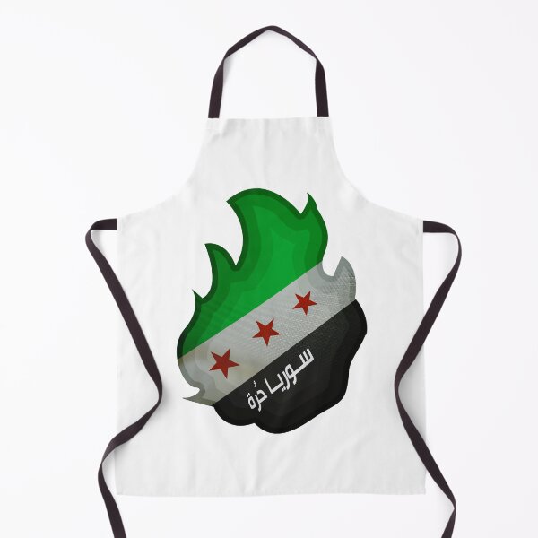 Item preview, Syria flag flame designed and sold by Mo5tar.
