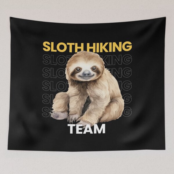 Item preview, Sloth Hiking Team designed and sold by thebest-2studio.