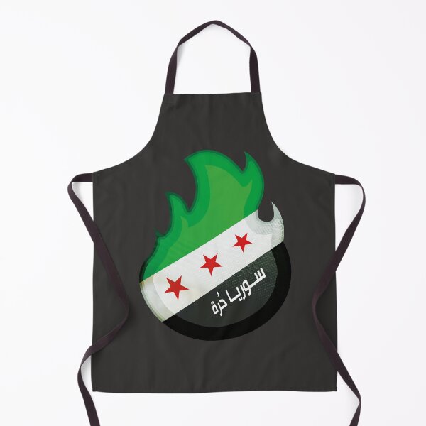 Item preview, Syria flag flame designed and sold by Mo5tar.