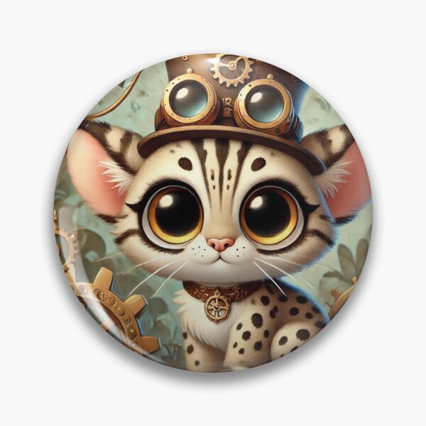 Artikelvorschau, Steampunk Langschwanzkatze entworfen und verkauft von Sillytoe.