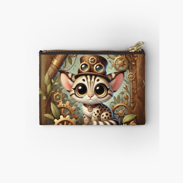Item preview, Steampunk Margay designed and sold by Sillytoe.