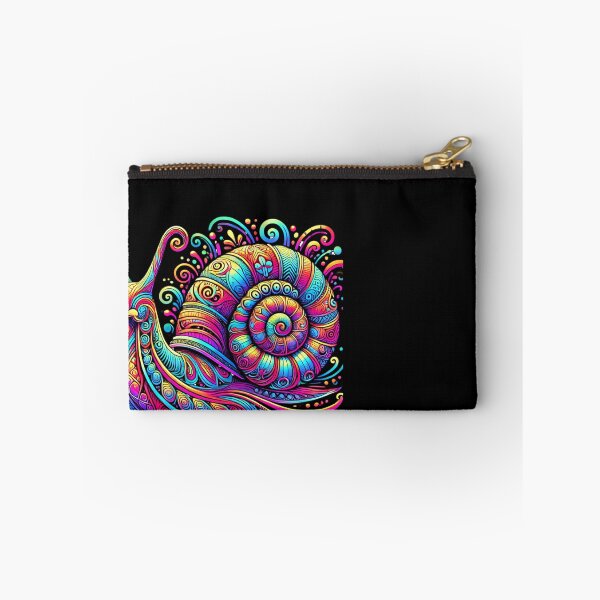 Item preview, Neon Spiral Snail designed and sold by becauseturkey.
