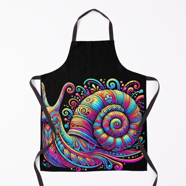 Item preview, Neon Spiral Snail designed and sold by becauseturkey.