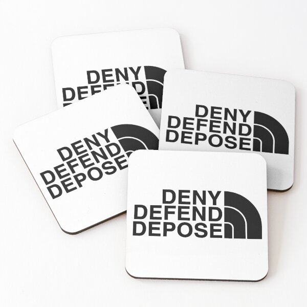 Item preview, Deny Defend Depose Bold Graphic designed and sold by SuperFunFactory.