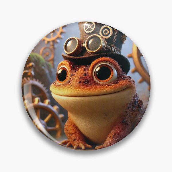 Item preview, Steampunk Marine Toad designed and sold by Sillytoe.