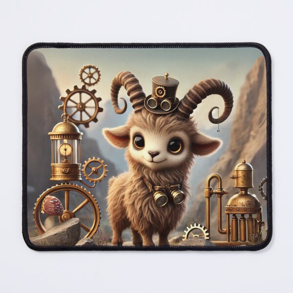 Item preview, Steampunk Markhor designed and sold by Sillytoe.