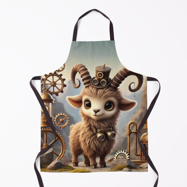 Item preview, Steampunk Markhor designed and sold by Sillytoe.