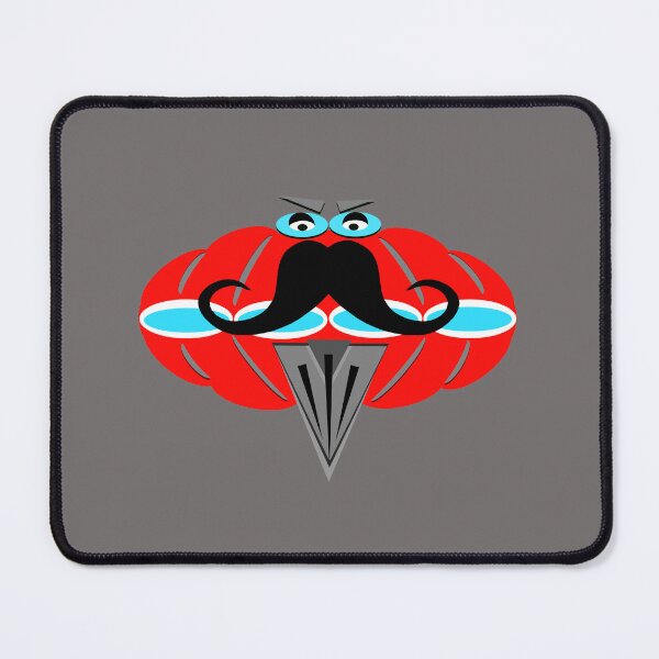 Item preview, Mr Mustachio TBC Race Ready in Ducati Honda Red designed and sold by PISS TAKE .