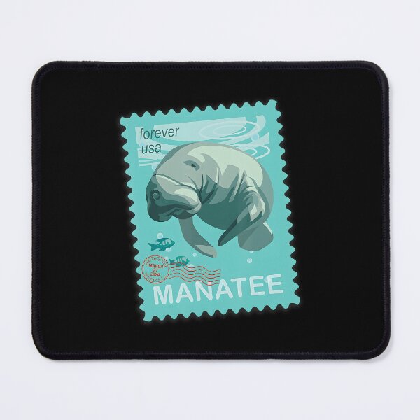 Item preview, Manatee Stamp designed and sold by webvein.