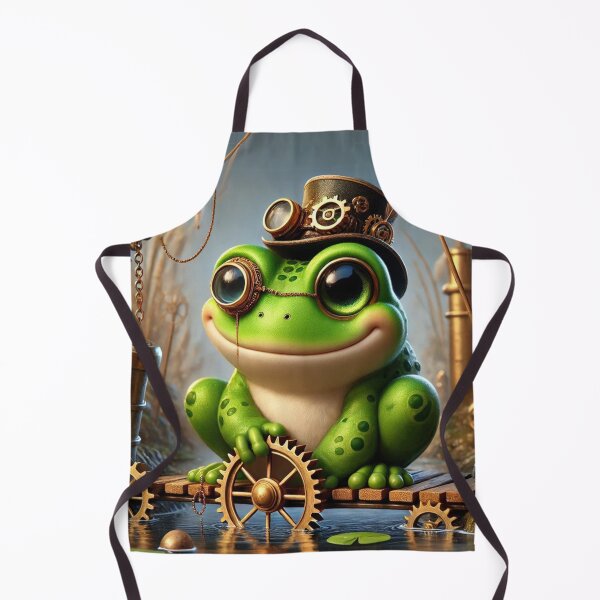Item preview, Steampunk Marsh Frog designed and sold by Sillytoe.
