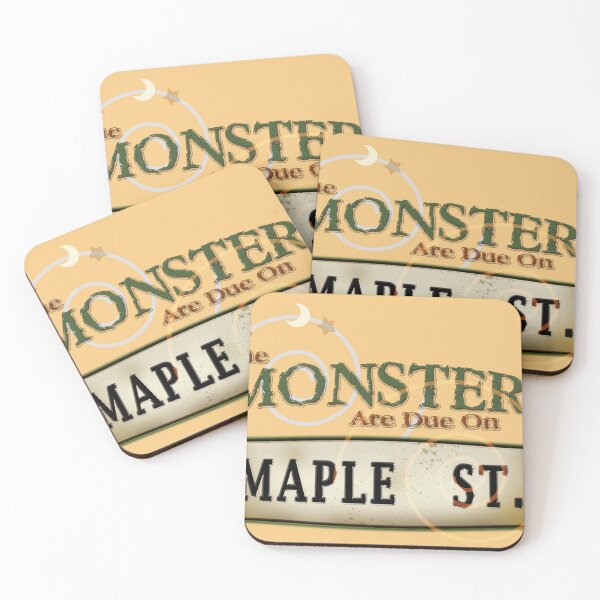 Item preview, Monstruos en la calle Maple designed and sold by maricablue.