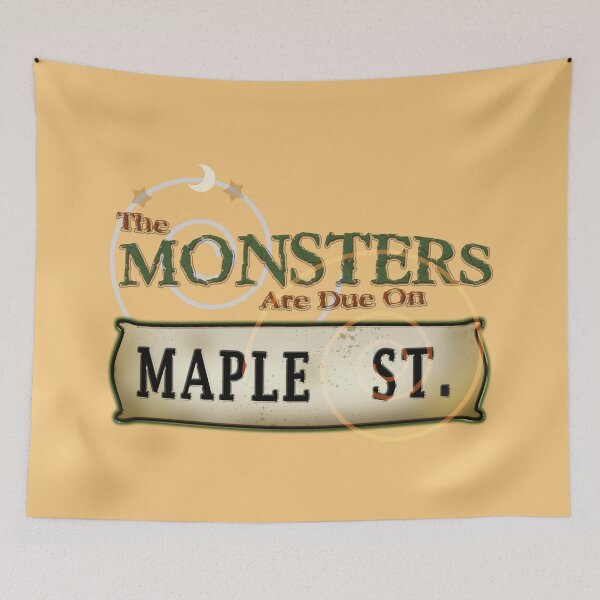 Item preview, Monsters on Maple Street designed and sold by maricablue.