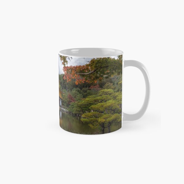 Item preview, Kinkakuji golden pavilion during autumn designed and sold by aaronchoi.