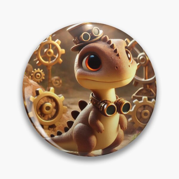 Item preview, Steampunk Masiakasaurus designed and sold by Sillytoe.