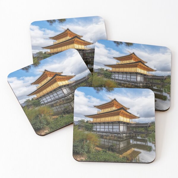 Item preview, Kinkakuji golden pavilion during autumn designed and sold by aaronchoi.