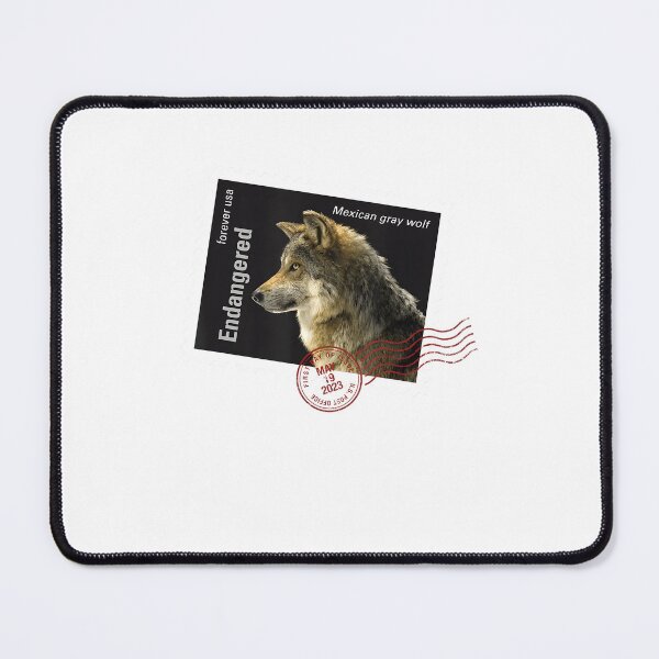 Item preview, Mexican Gray Wolf Postmark designed and sold by webvein.