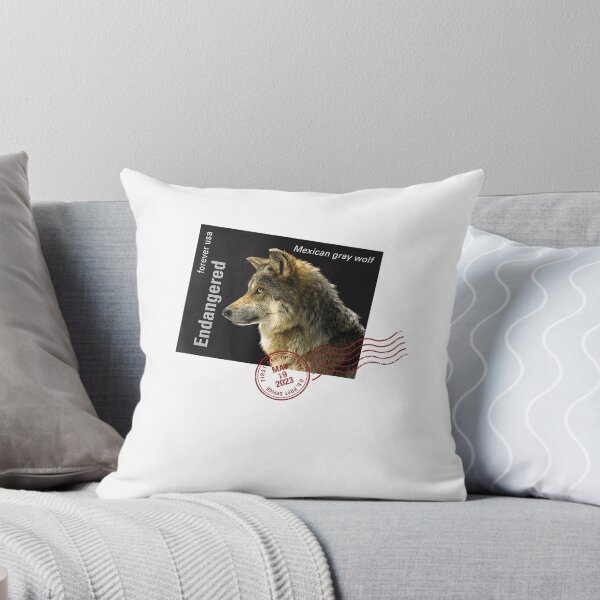 Item preview, Mexican Gray Wolf Postmark designed and sold by webvein.