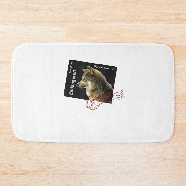 Item preview, Mexican Gray Wolf Postmark designed and sold by webvein.