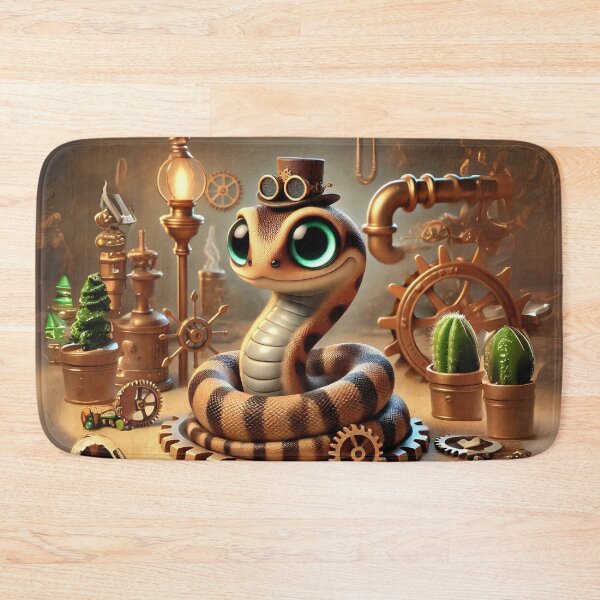 Item preview, Steampunk Massasauga designed and sold by Sillytoe.