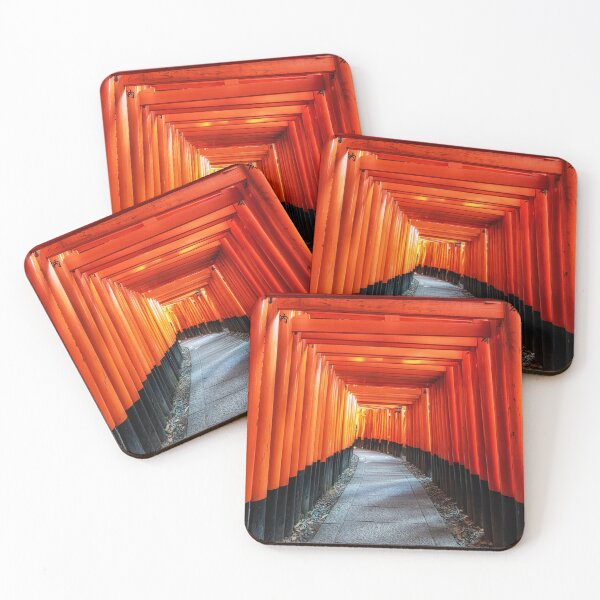 Item preview, Fushimi Inari Shrine Torii gates designed and sold by aaronchoi.