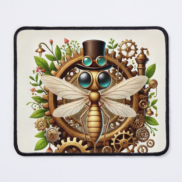 Item preview, Steampunk Mayfly designed and sold by Sillytoe.
