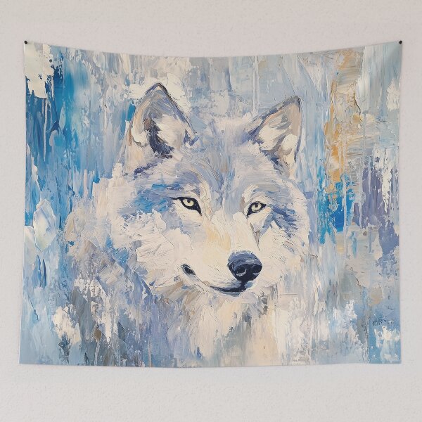 Item preview, Gaze of the Snow Wolf designed and sold by Serene-Scenes.