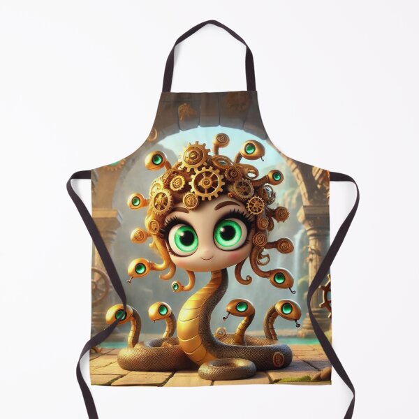 Item preview, Steampunk Medusa designed and sold by Sillytoe.