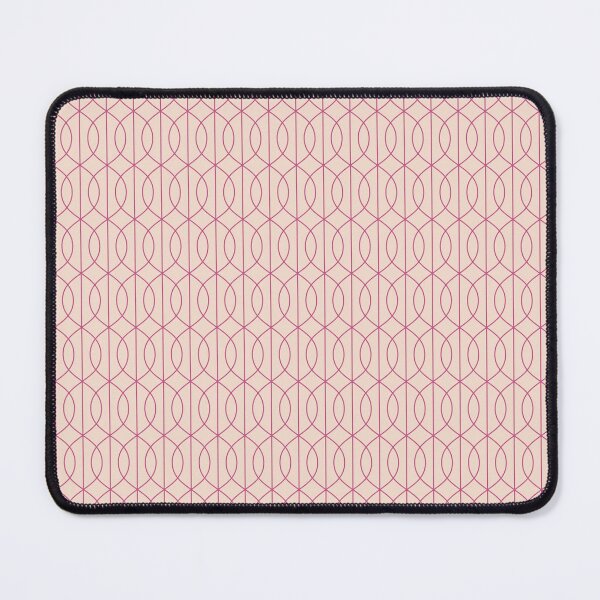 Item preview, Art Deco Pattern 10 - Raspberry Pink on Light Pink designed and sold by elektronen.