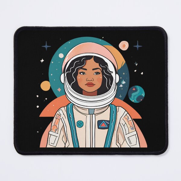 Item preview, Space Girl Exploring the Galaxy designed and sold by Crush-Vogue.