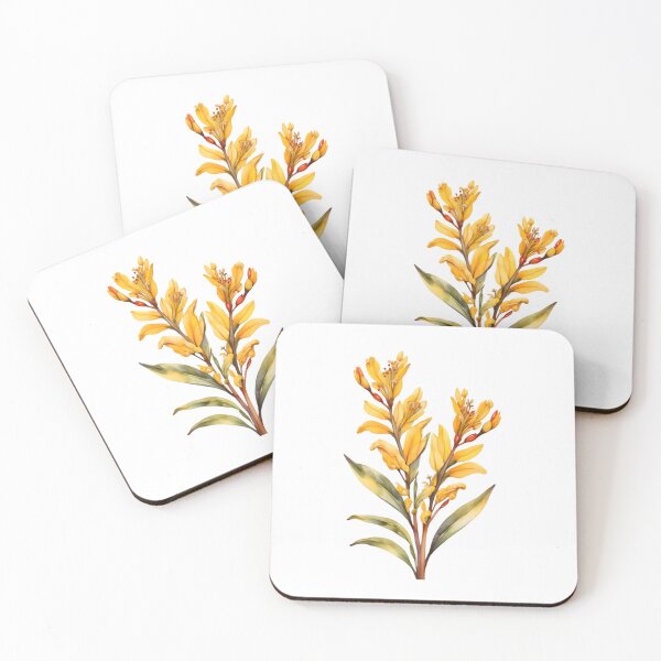 Item preview, Yellow Kangaroo Paw designed and sold by HOMETOWN86.
