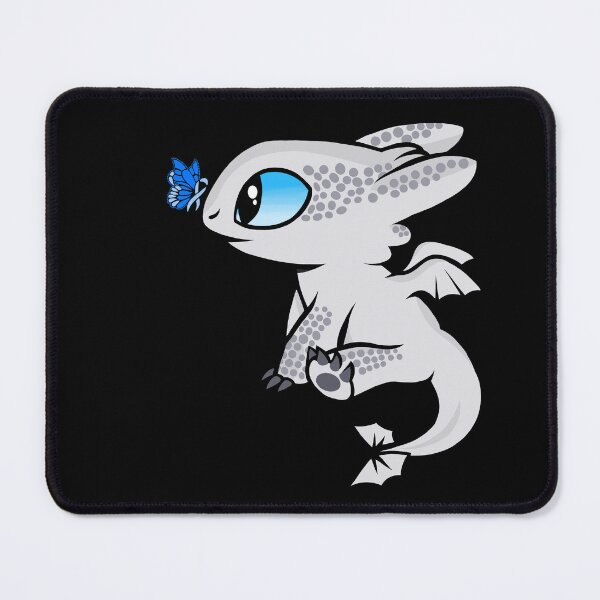 Item preview, White Dragon Awareness Ribbon Butterfly (Blue) designed and sold by CaitlynConnor.