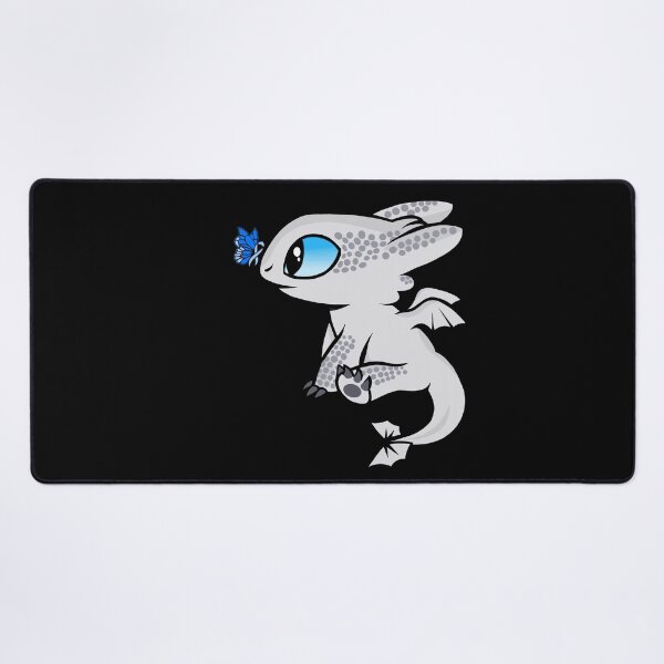 Item preview, White Dragon Awareness Ribbon Butterfly (Blue) designed and sold by CaitlynConnor.
