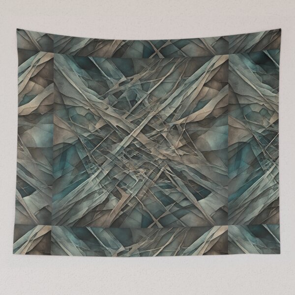 Item preview, Fractured Echoes: Abstract Lines in Motion designed and sold by Traloch O'Laoi.