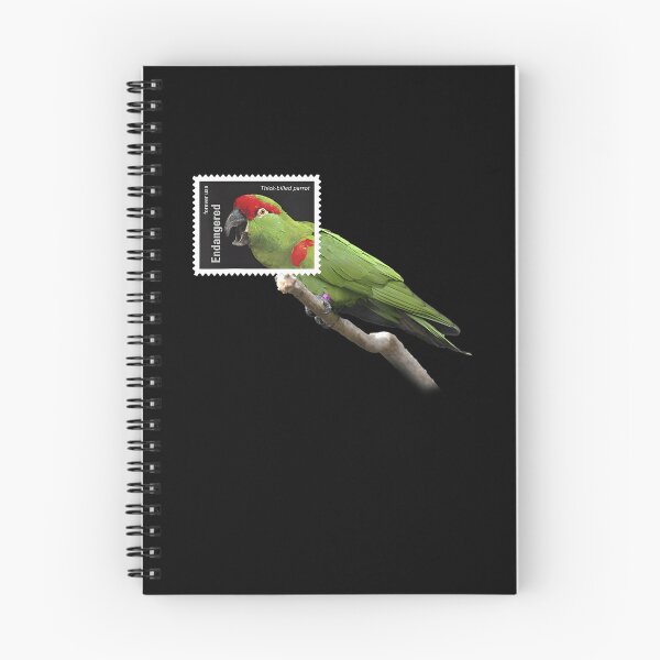 Item preview, Stamp Framed Thick Billed Parrot designed and sold by webvein.