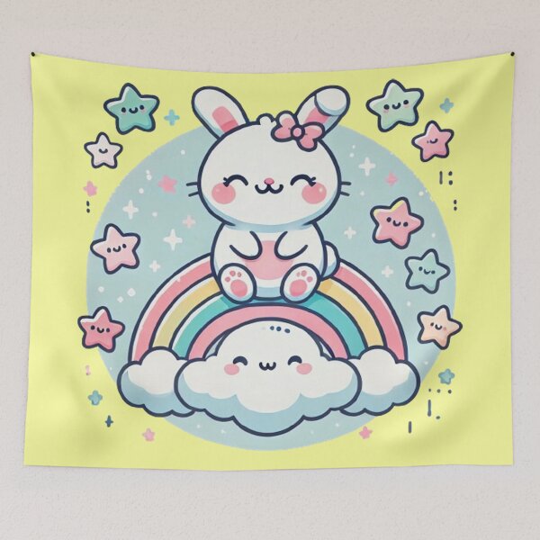Item preview, Rainbow Bunny designed and sold by Random 00.