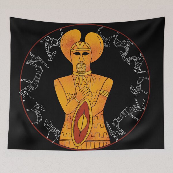 Item preview, Ancient Celtic Art - Prince of Glauberg and Decorative Animals designed and sold by Ancient-Tales.