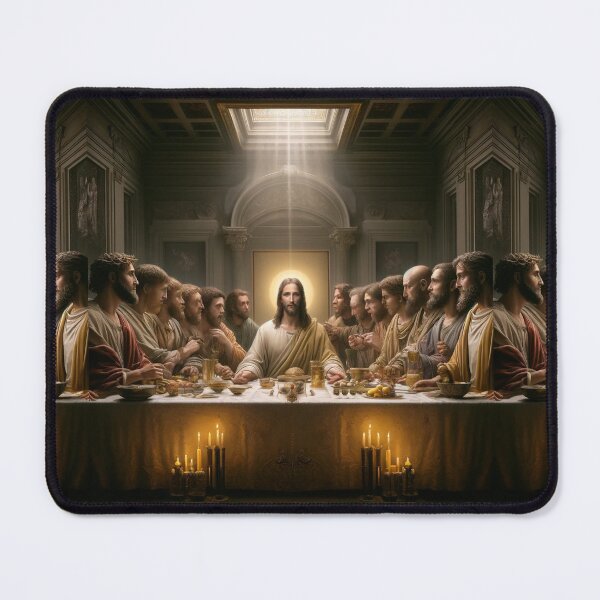 Item preview, The Last Supper AI Interpretation designed and sold by Meta2Physical.