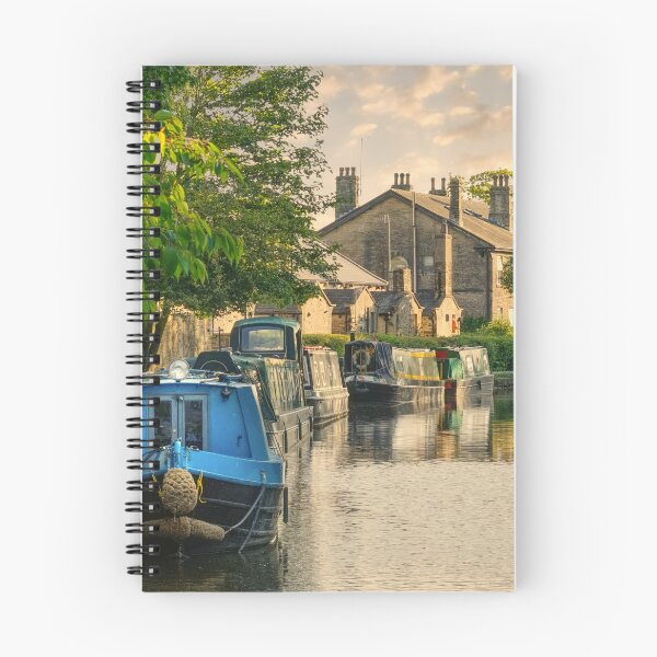 Item preview, Evening on Skipton Canal designed and sold by Alisonchambers2.