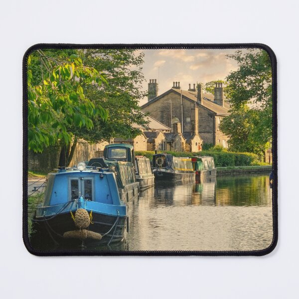 Item preview, Evening on Skipton Canal designed and sold by Alisonchambers2.